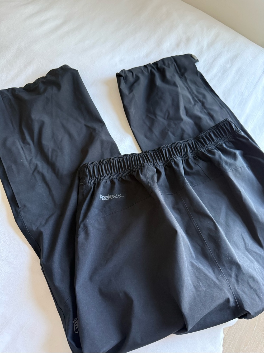 REI Co-op Peak 2.5L Rain Pants Womens Size Petite Black